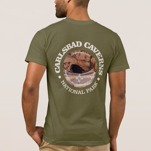 Camiseta Carlsbad Caverns NP (rd)2 (Verso)
