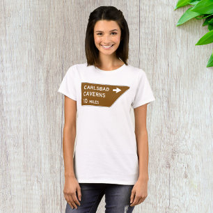 Camiseta Carlsbad Caverns Sinal