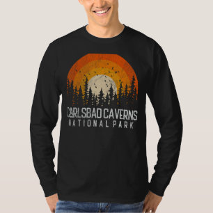 Camiseta Carlsbad Caverns US National Park Novo México Vint