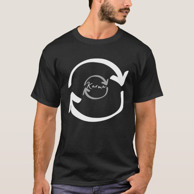 Camiseta Carma O Que Vai Volta (Frente)
