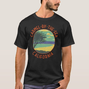 Camiseta Carmel-by-Sea California Retro Distress