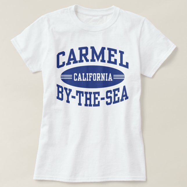 Camiseta Carmel Do Mar Califórnia (Frente do Design)