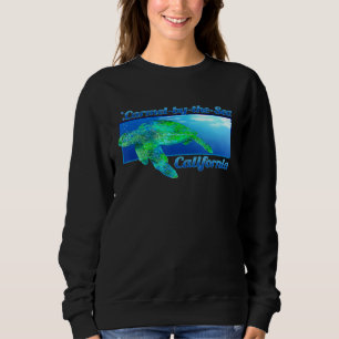Camiseta Carmel Do Mar Da Califórnia Nadando Tartaruga