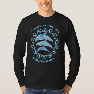 Camiseta Carmel Pelo Mar Da Califórnia, Tribal Dolphins Oce