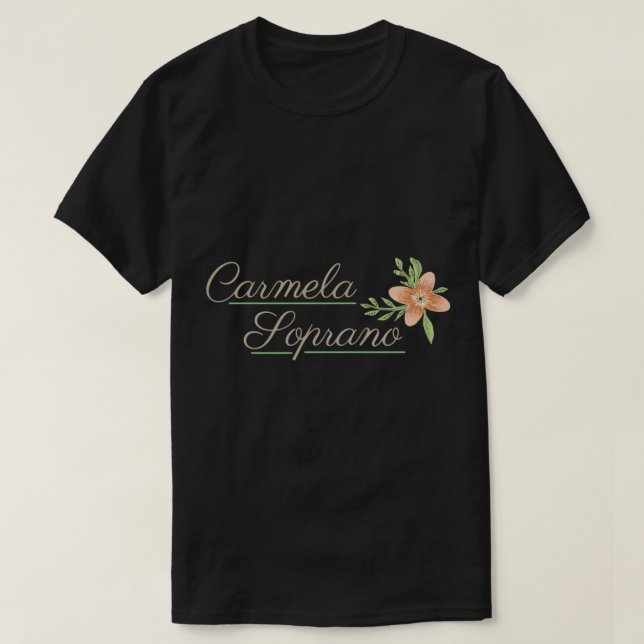 Camiseta Carmela Soprano (Frente do Design)