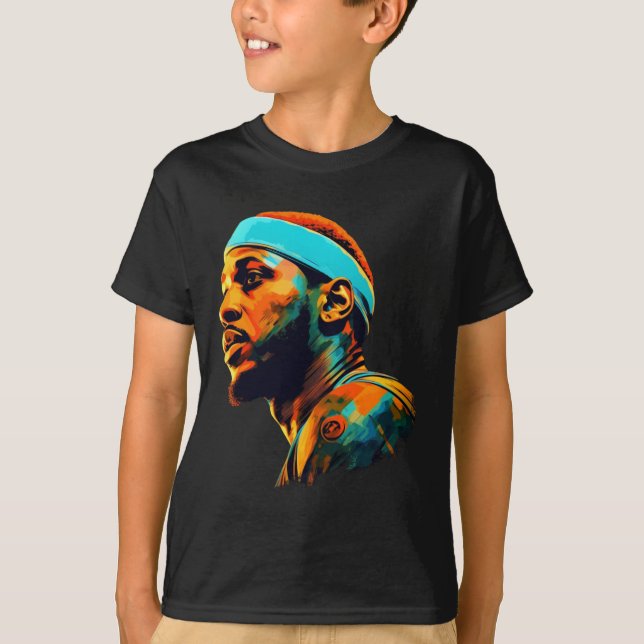 Camiseta Carmelo Anthony Illstration  (Frente)