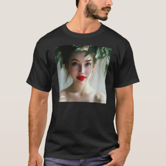 Camiseta Carmesim Apaixonado: Deusa do Amanhecer Rouge