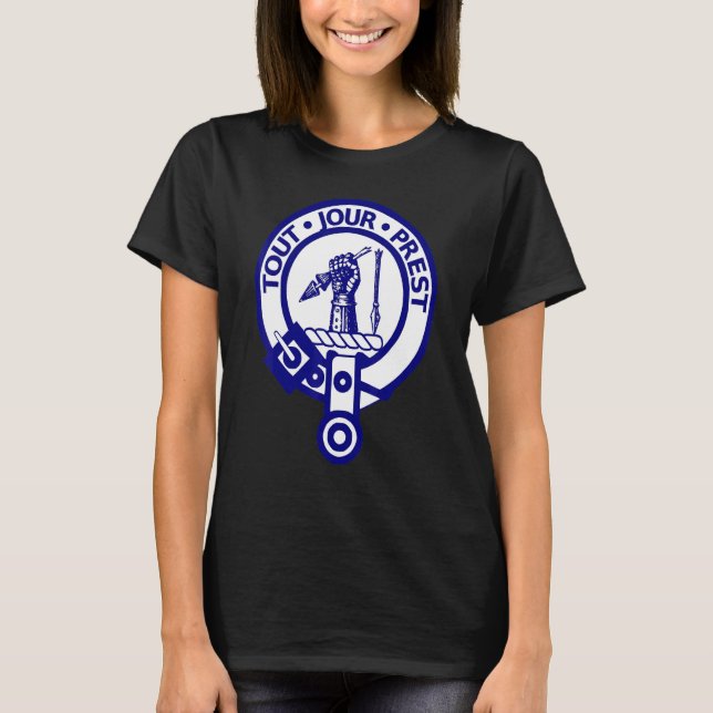 Camiseta Carmichael Family Clan Name (Frente)