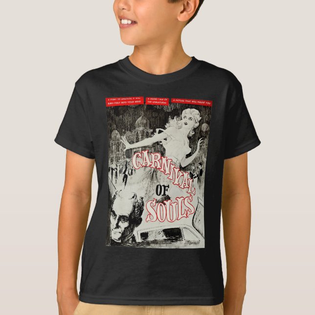 Camiseta Carnaval De Almas Halloween Monster Poster Horror (Frente)