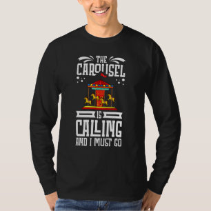 Camiseta Carnaval de Carnaval Carrossel Horse Tornado