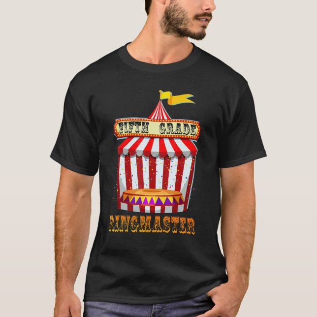 Camiseta Carnaval de Circo do Professor de 5 Grau (Frente)