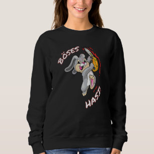 Camiseta Carnaval de fantasia de Bunny Halloween, mau Hasi