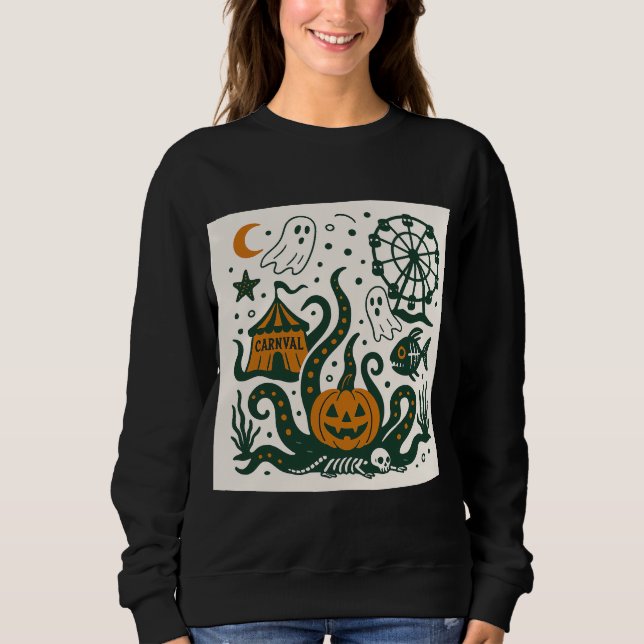 Camiseta carnaval de halloween (Frente)