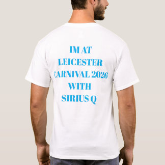Camiseta Carnaval de Leicester 2026 (camiseta de caminhada