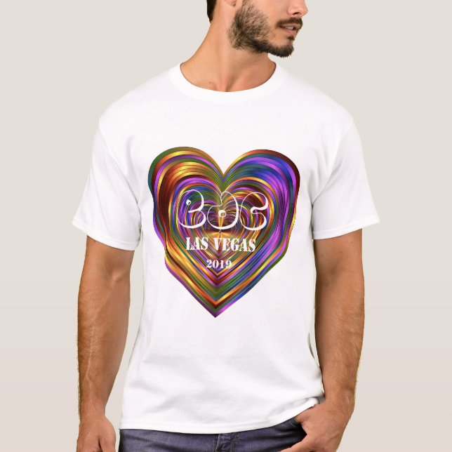 Camiseta Carnaval de margarida elétrica - Las Vegas 2019 (Frente)