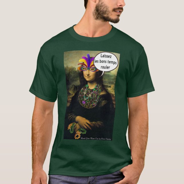 Camiseta Carnaval de Mona Lisa (Frente)