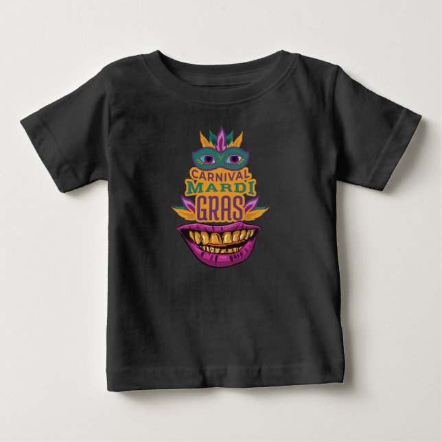 Camiseta Carnaval de Nova Orleans 2022 - Mardi Gras (Frente)