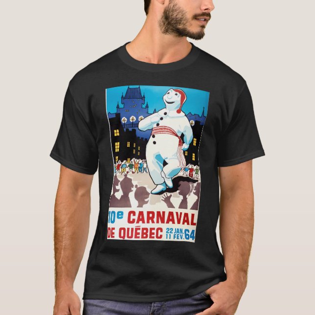Camiseta Carnaval De Quebec 1964 (Frente)