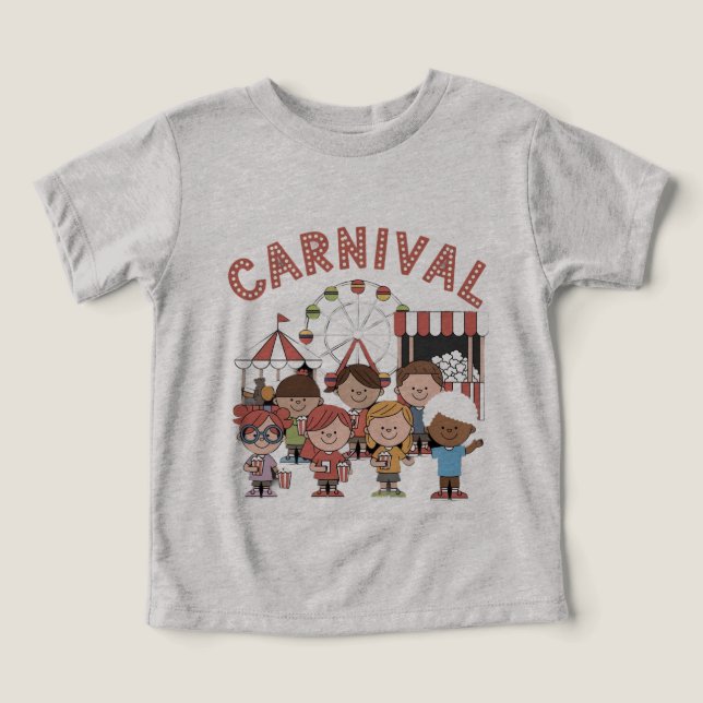Camiseta Carnaval divertido (Design frontal)
