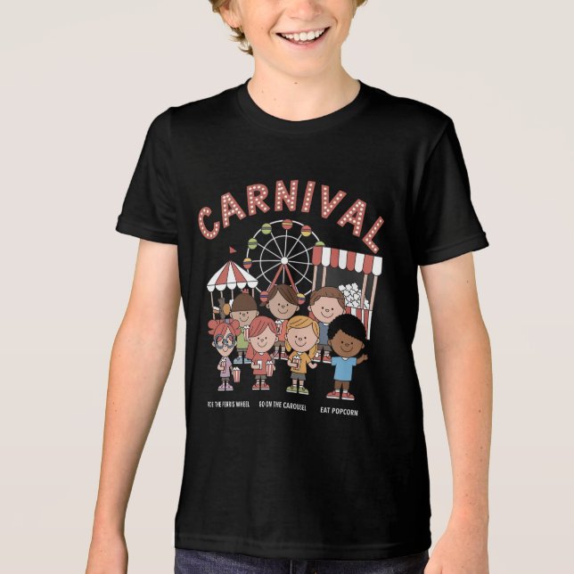 Camiseta Carnaval divertido (Frente)