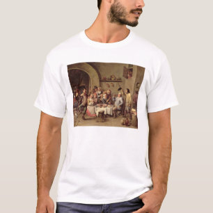 Camiseta Carnaval: "Le Roi Boit", 1690 (óleo no cobre)