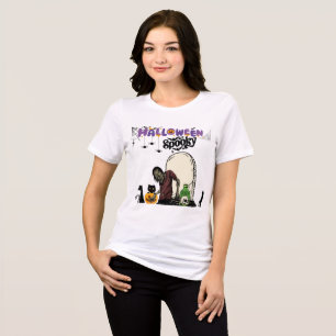 Camiseta Carnaval Luz Fantasma branco