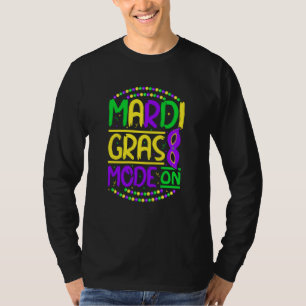 Camiseta Carnaval Modo Ativado Celebrações desfile Terça-Fe