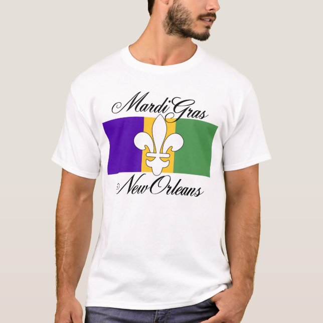 Camiseta Carnaval Nova Orleães (Frente)