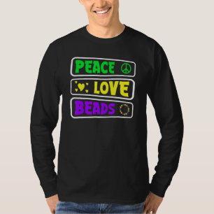 Camiseta Carnaval Paz Amor Contas Terças Gordas Nova Orle