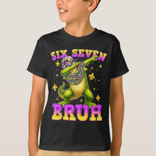 Camiseta Carnaval Seis Sete 67 Irmão Dabbing Jacaré Mar