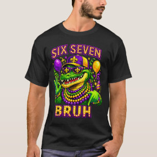 Camiseta Carnaval seis sete mano mardigator jacaré 6 7
