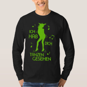 Camiseta Carnaval Verde de Festas de Dança de Cordula