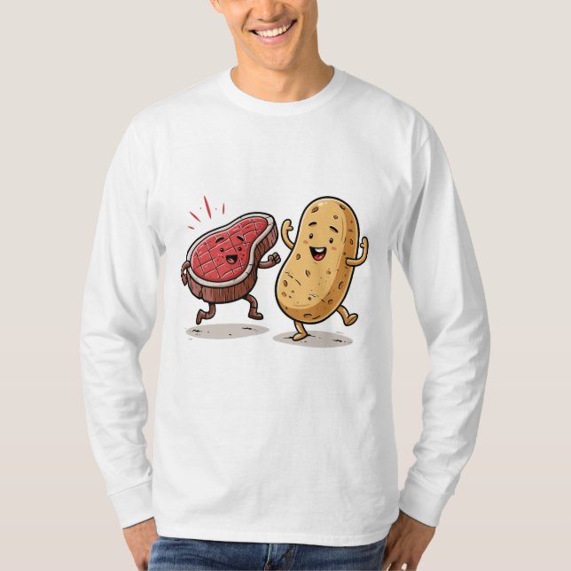Camiseta Carne & Batata (Frente)