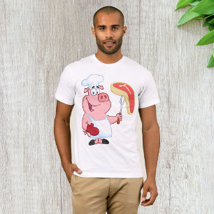Camiseta Carne Cozinhar Suína