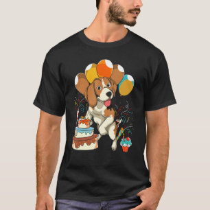 Camiseta Carne De Animais De Companhia De Aniversário de cr