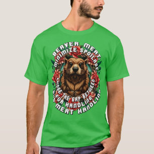 Camiseta Carne De Beaver Minimiza Dicas De Caça À Colheita