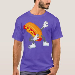 Camiseta Carne de churrasco de cachorro quente que enche ca