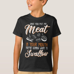 Camiseta Carne De Design Suja Para Presente No Churrasco Da