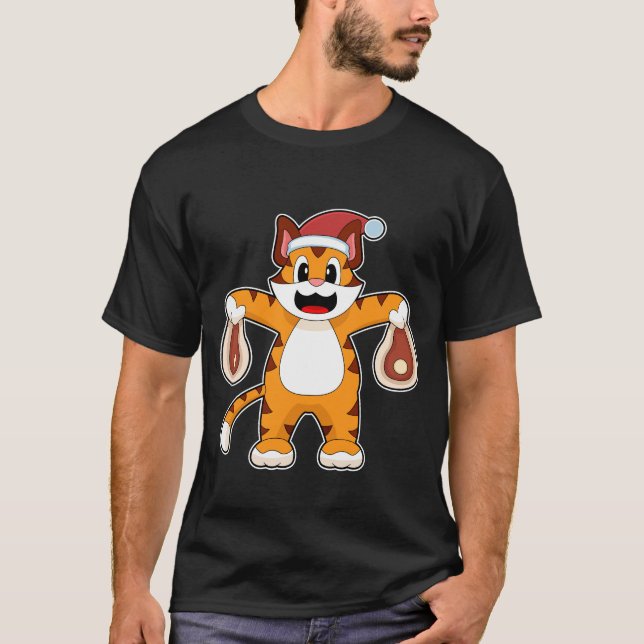 Camiseta Carne de Natal Tigre (Frente)