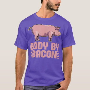 Camiseta Carne De Porco Carne De Peixe De Café Da Manhã Bac