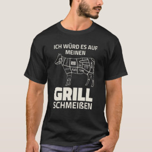 Camiseta Carne de Vaca - Churrasco de Carne para Comedores