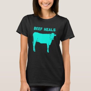 Camiseta Carne de Vaca Cura Bife de Vaca