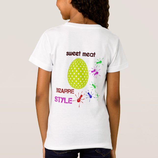Camiseta carne doce (Verso)