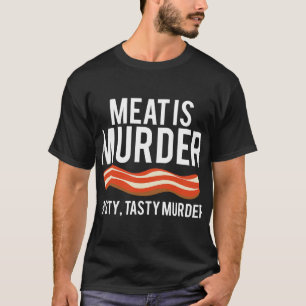 Camiseta Carne É Assassinato Assassinato Tastia Assassinato