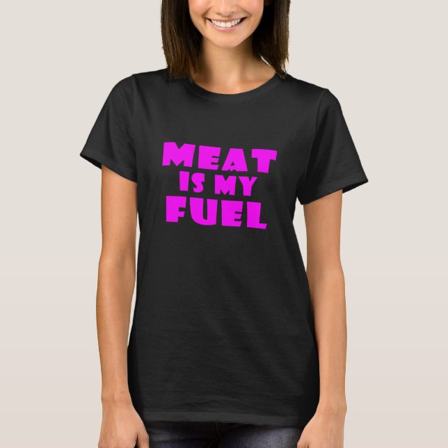 Camiseta Carne É Meu Combustível  2 (Frente)