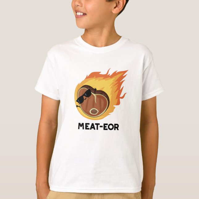 Camiseta Carne Engraçada Ou Engraçada (Frente)