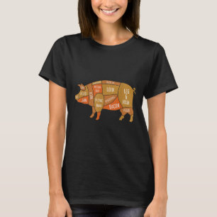 Camiseta Carne Fumada De Porco Sobrecarga Churrasco Engraça