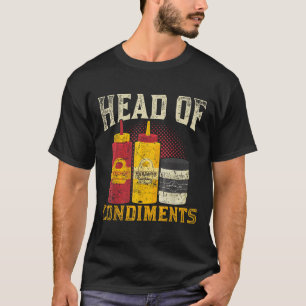Camiseta Carne Fumada Molho De Churrasco De Mostarda De Aba