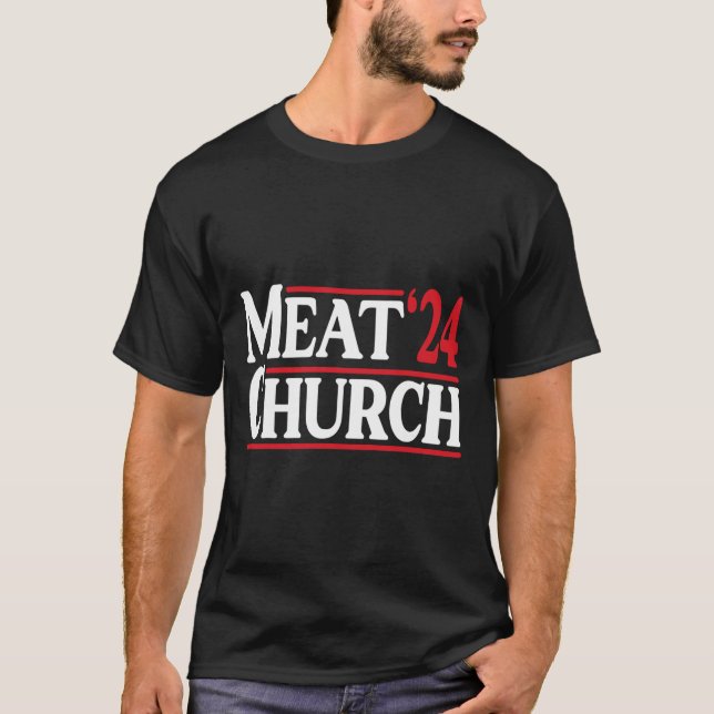 Camiseta Carne Igreja 24 Bbq (Frente)