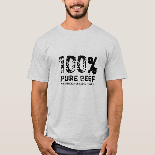 Camiseta Carne pura de 100% (Frente)